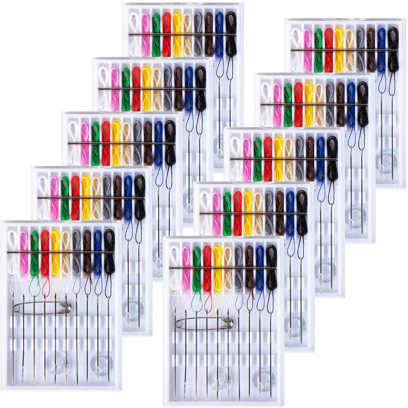 Sewing Thread Production - Pre-Threaded Sewing Kit 10 Boxes with