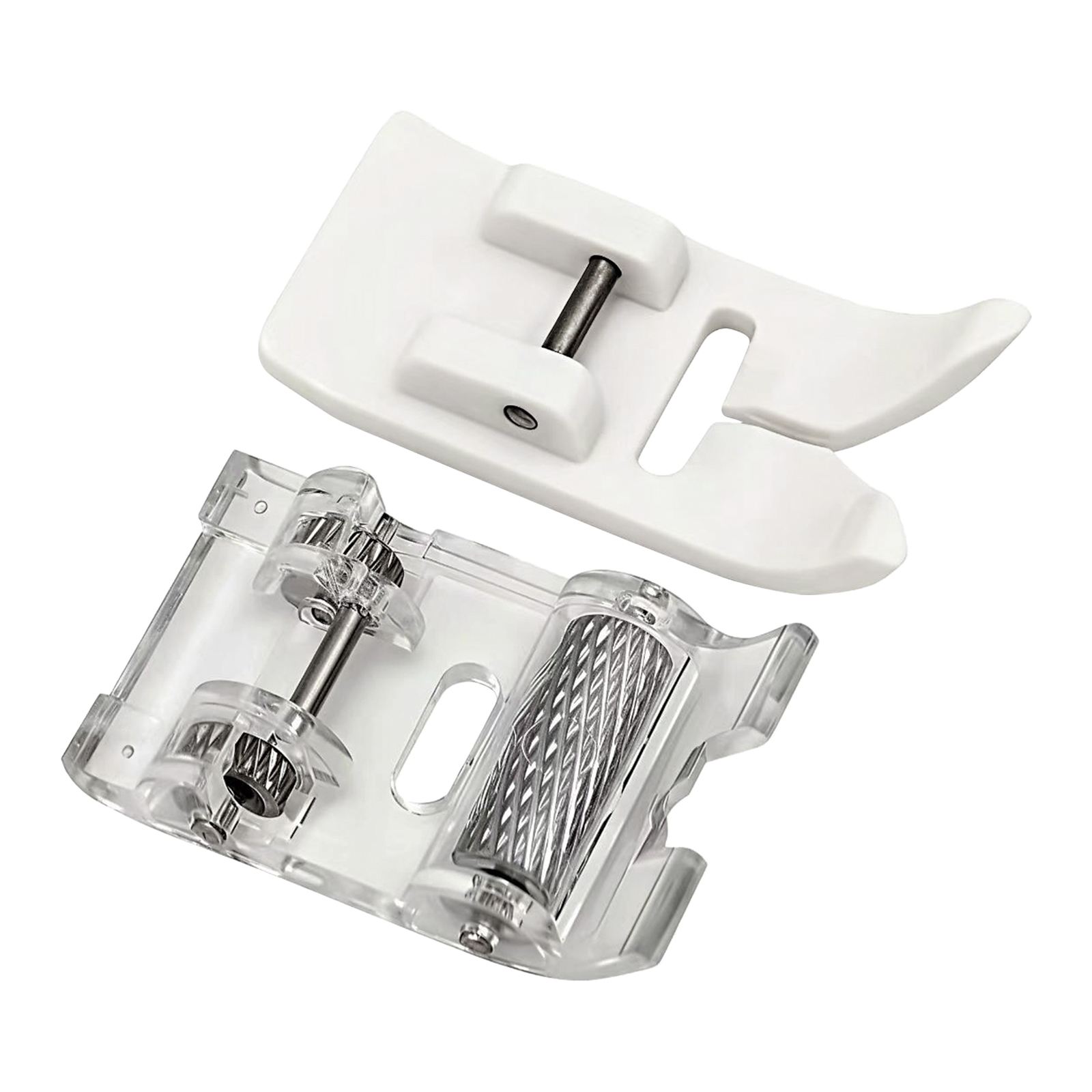 Sewing Zigzag - 2Pcs Roller Sewing Machine Presser Foot