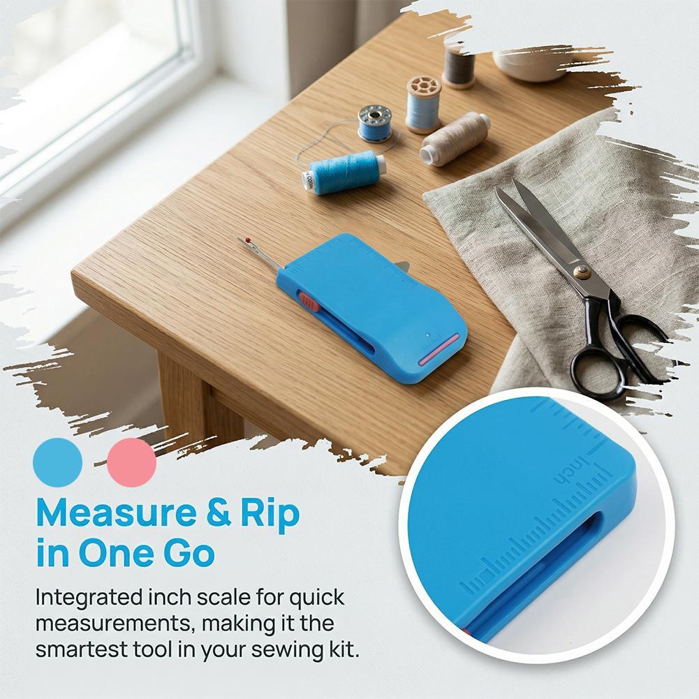 Sewing Gauge Ruler - 2-in-1 Magnetic Sewing Track Seam Guide