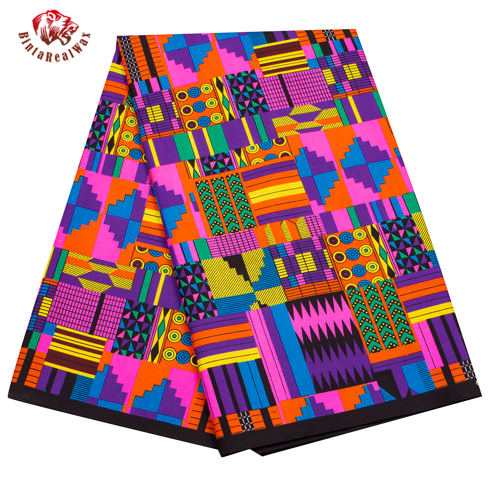 Sewing Batik - African Print Polyester Fabric Real Wax