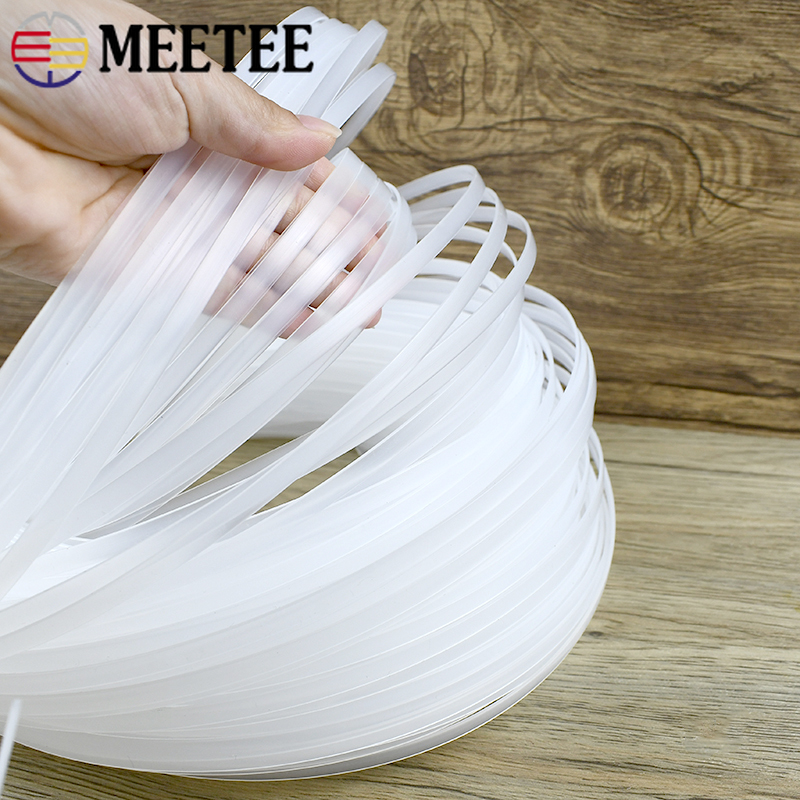 Textile Sewing Support - 10/20M 4-12mm Bra Side Clear Plastic