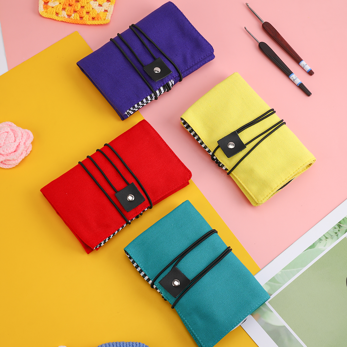 Sewing Tas - New Empty Waterproof Crochet Organizer Bag
