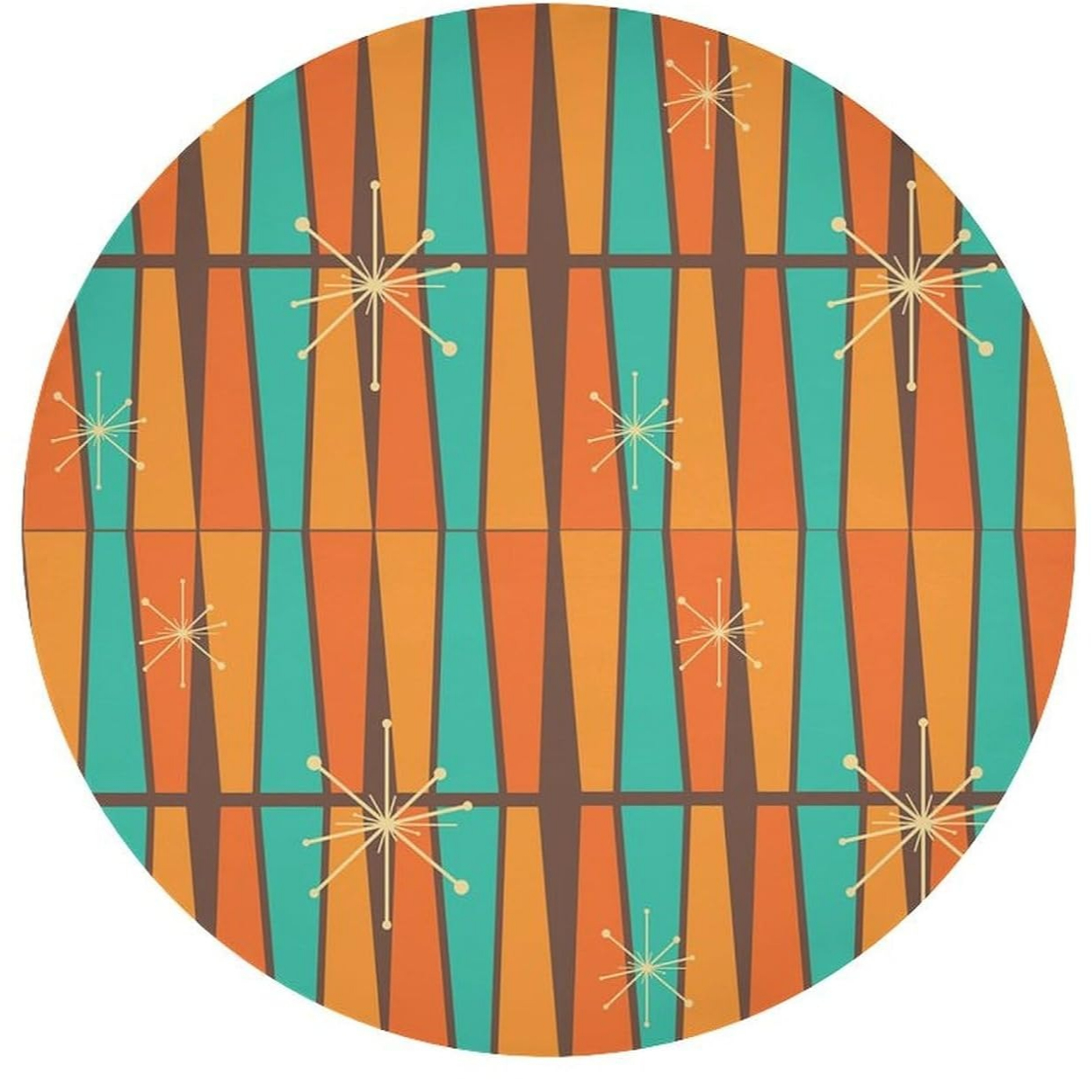 Mid Century Modern Orange Yell - Century Textile & Sewing Supply Saskatoon Sk 리뷰 및 가격