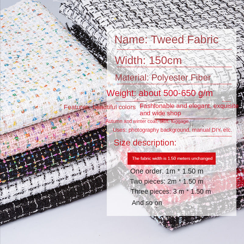 Tweed Fabric By The Meter for  - Sewing Tweed 리뷰 및 가격