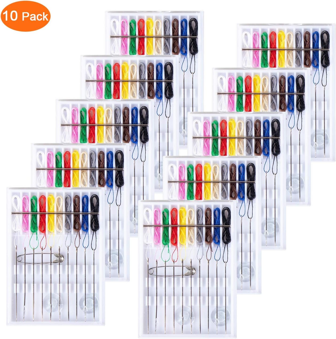 Pre-Threaded Sewing Kit 10 Box - Sewing Thread Production 리뷰 및 가격