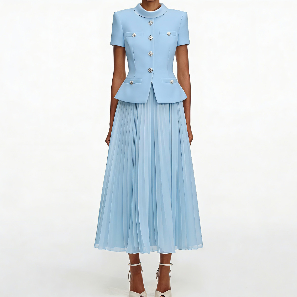 Brand Elegant Two Piece Set Su - Sewing Tweed 리뷰 및 가격
