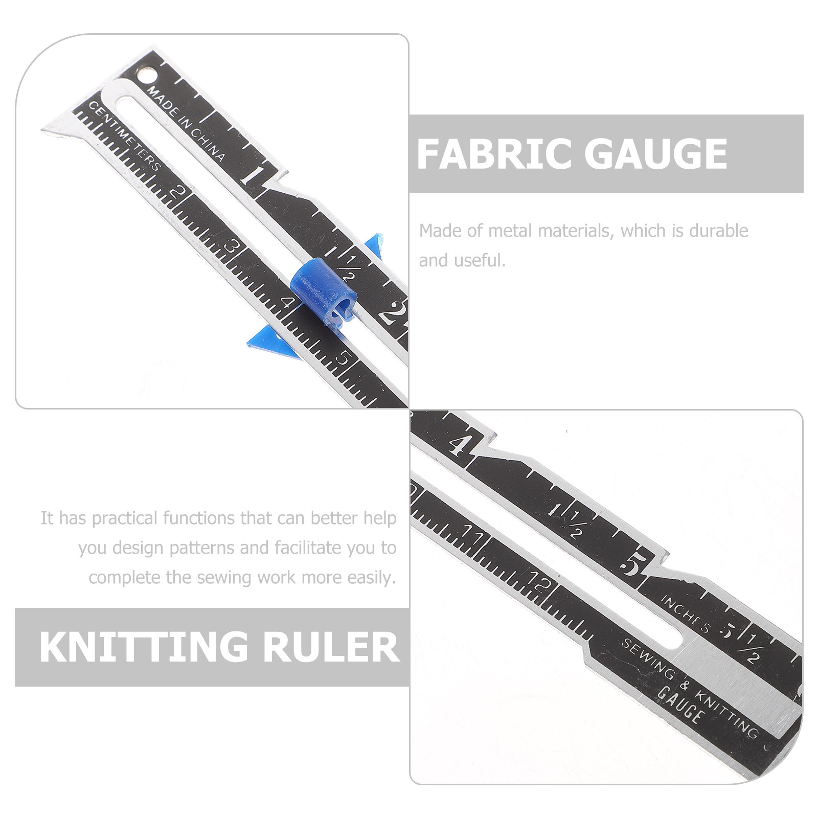 12Pcs Metal Quilting Ruler 6 I - Sewing Gauge Ruler 리뷰 및 가격