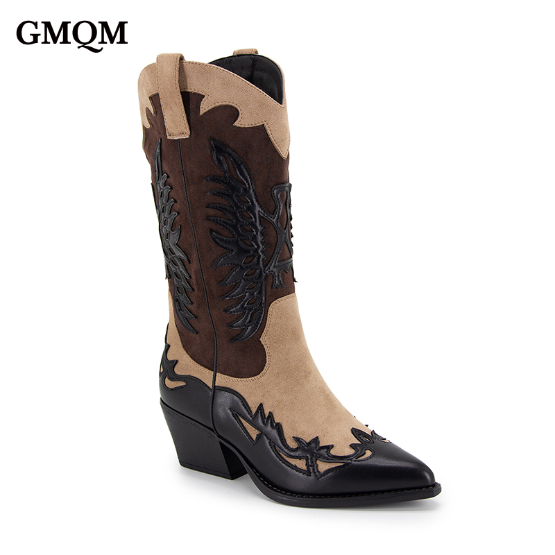 GMQM 2025 Women's Mid Calf Boo - Sewing Zipper 리뷰 및 가격