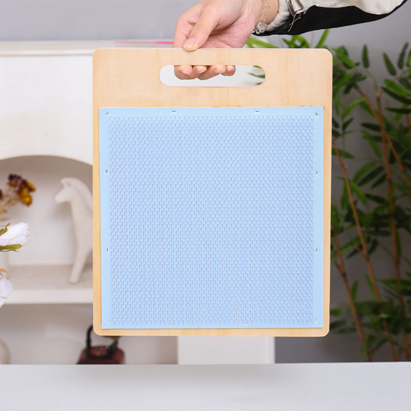 Wool Blending Board Wooden Woo - Textile Sewing Support 리뷰 및 가격