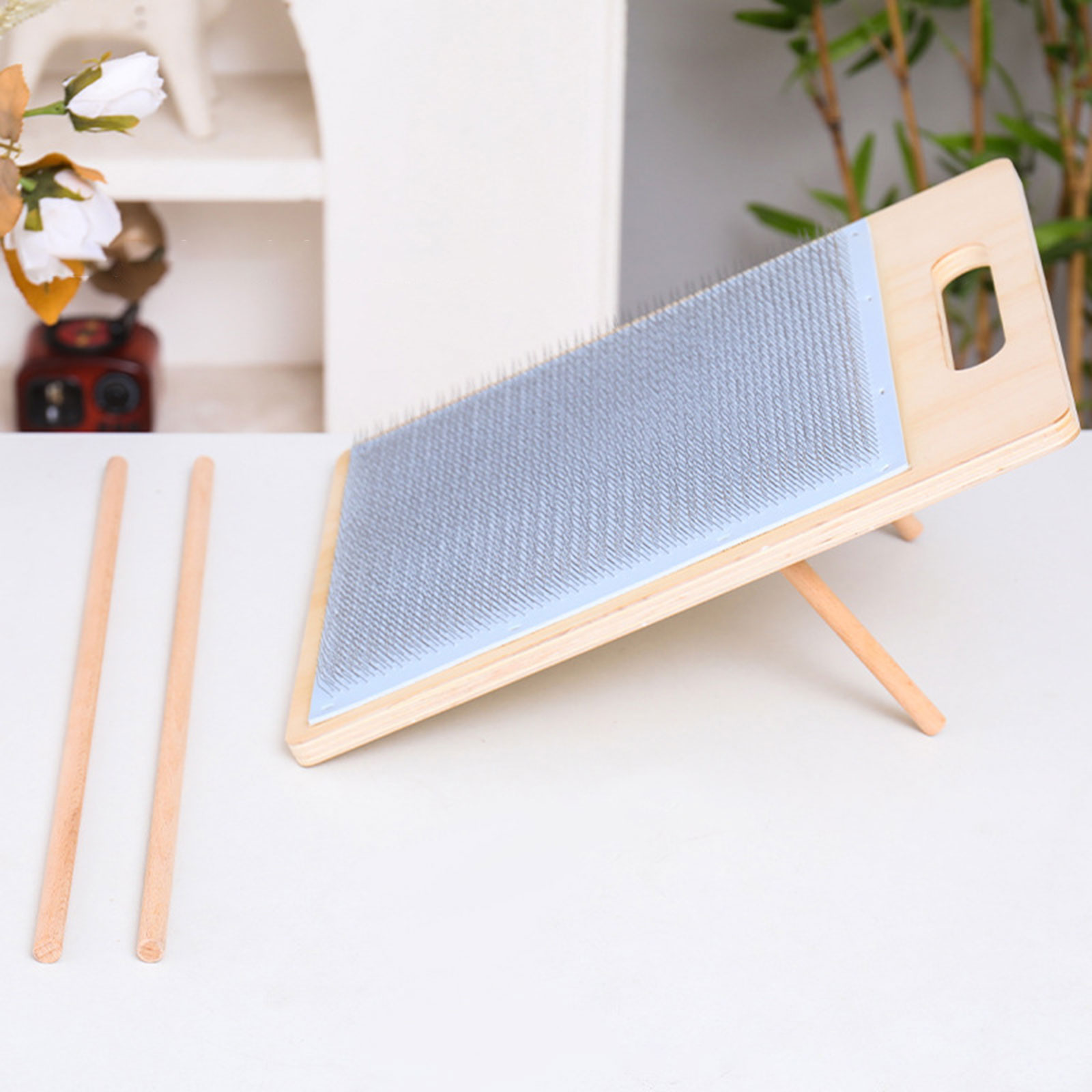 Wool Blending Board Wooden Woo - Textile Sewing Support 리뷰 및 가격