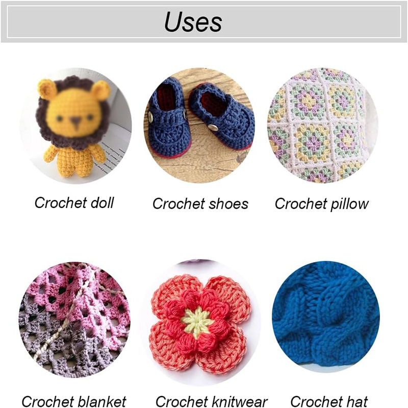 4 Pcs Stainless Steel Crochet  - Sewing Tas 리뷰 및 가격