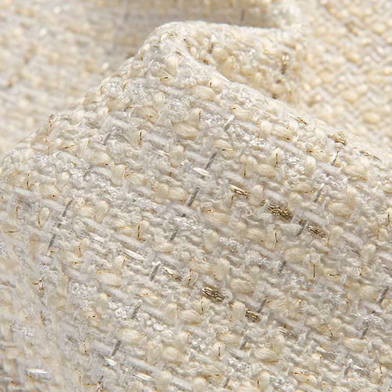 Beige Color and Gold Wire Yarn - Sewing Tweed 리뷰 및 가격