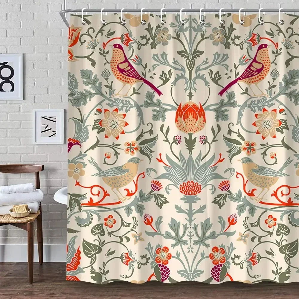 William Morris Shower Curtain, - Fabric Weight Set 리뷰 및 가격