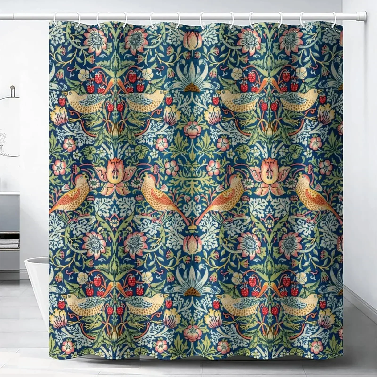 William Morris Shower Curtain, - Fabric Weight Set 리뷰 및 가격