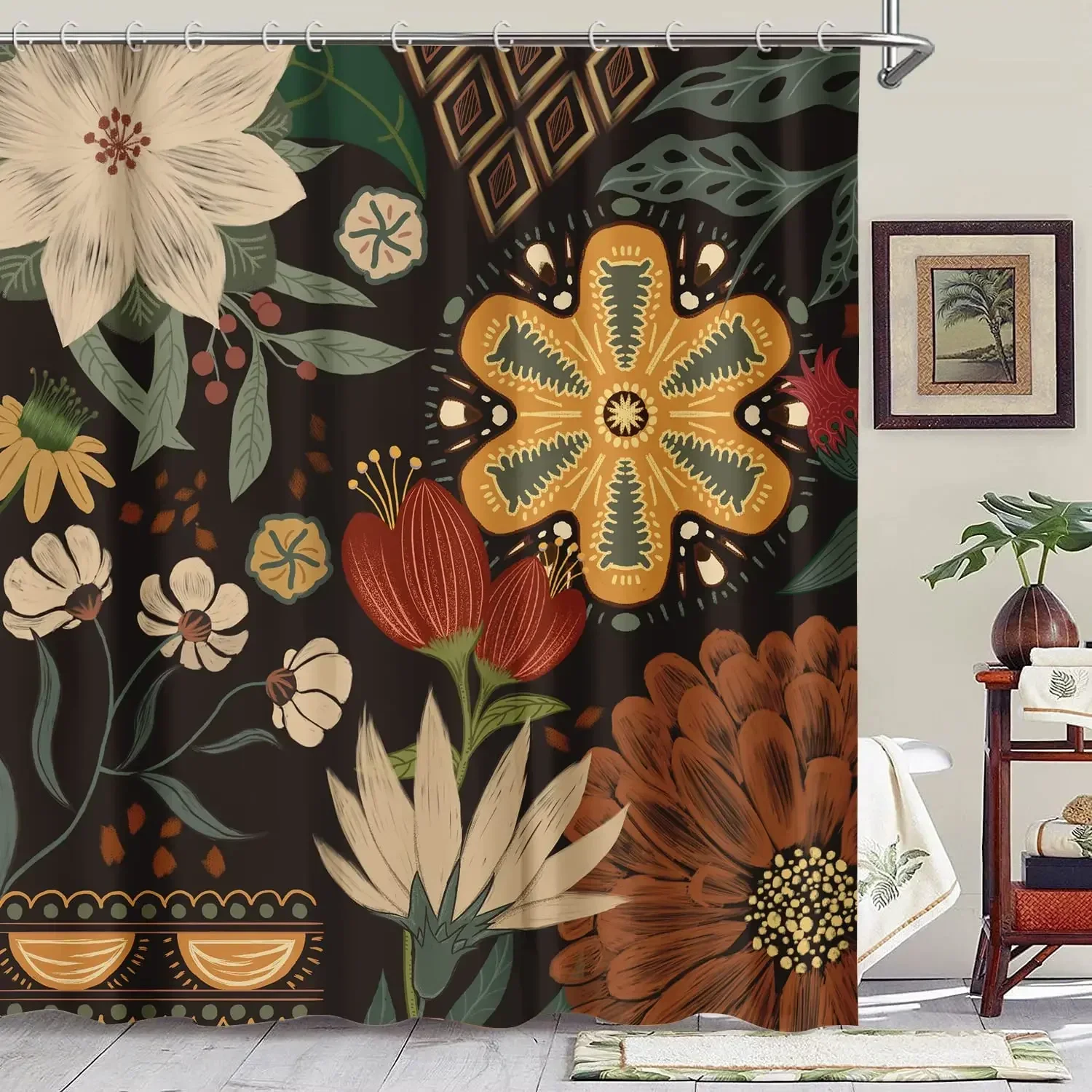 William Morris Shower Curtain, - Fabric Weight Set 리뷰 및 가격