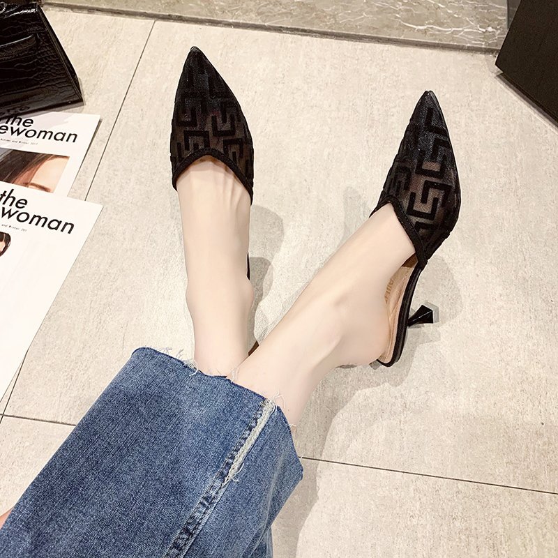 Women Mesh High Heels Temperam - Sewing Net 리뷰 및 가격