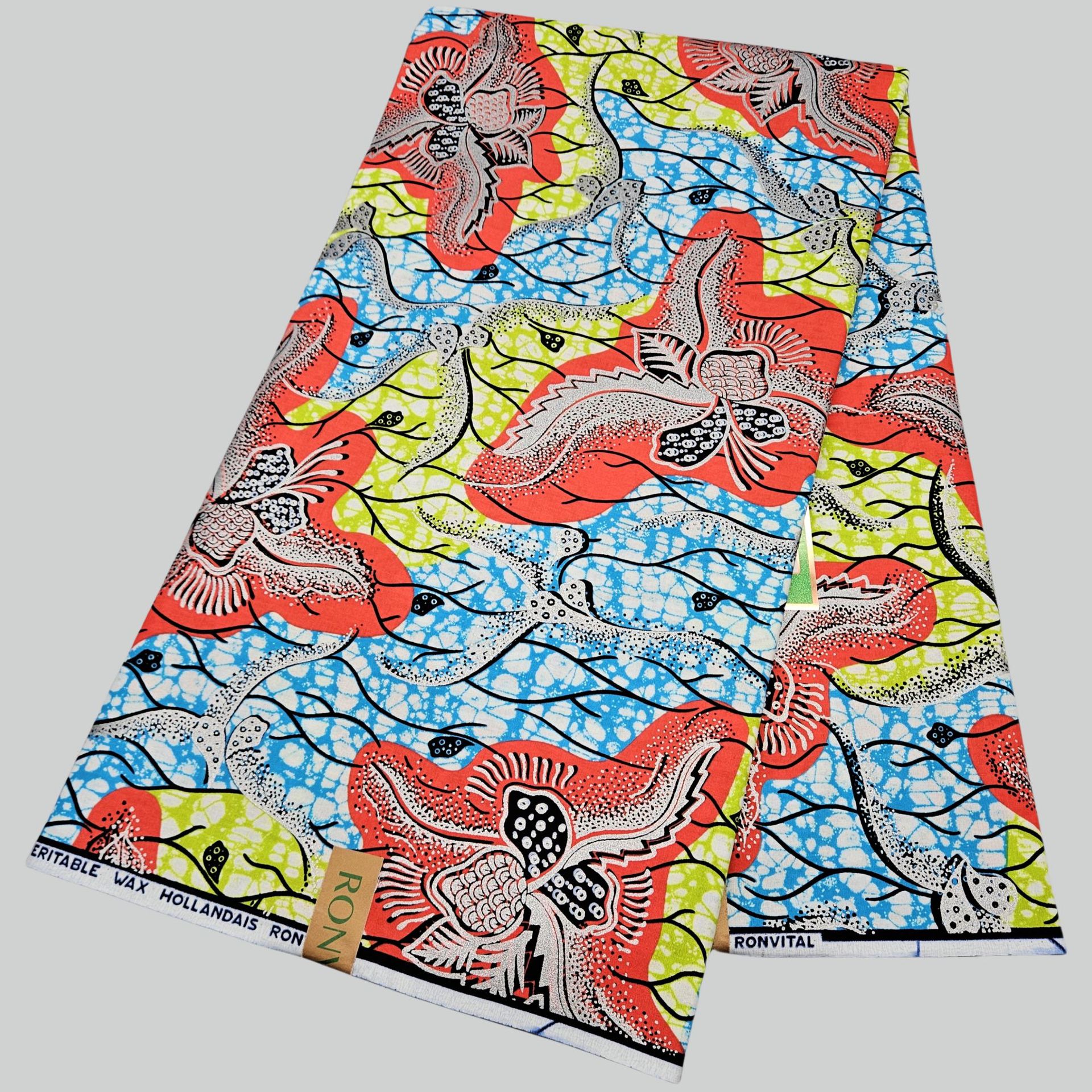 6Yards Long Printed Multicolor - Sewing Batik 리뷰 및 가격