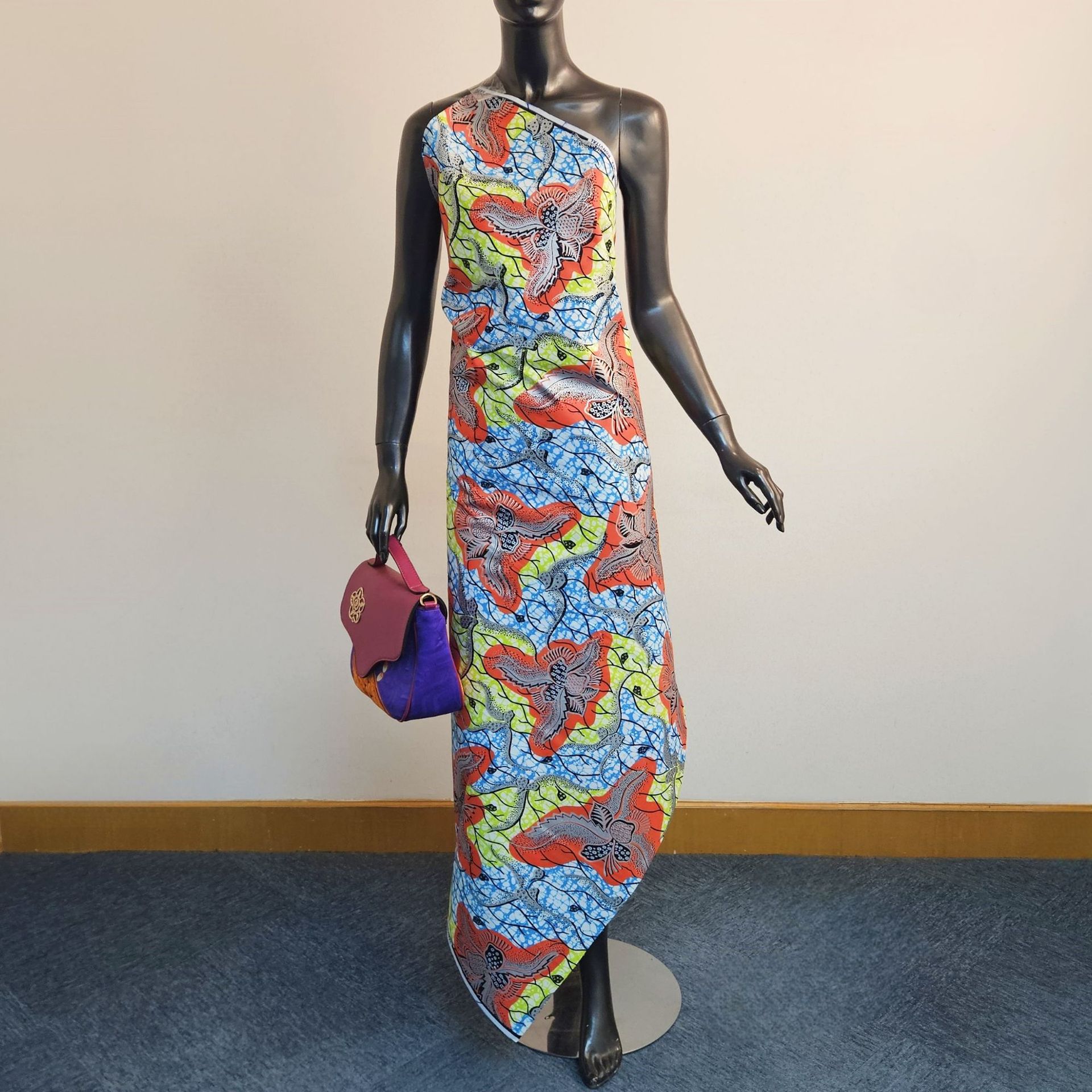 6Yards Long Printed Multicolor - Sewing Batik 리뷰 및 가격