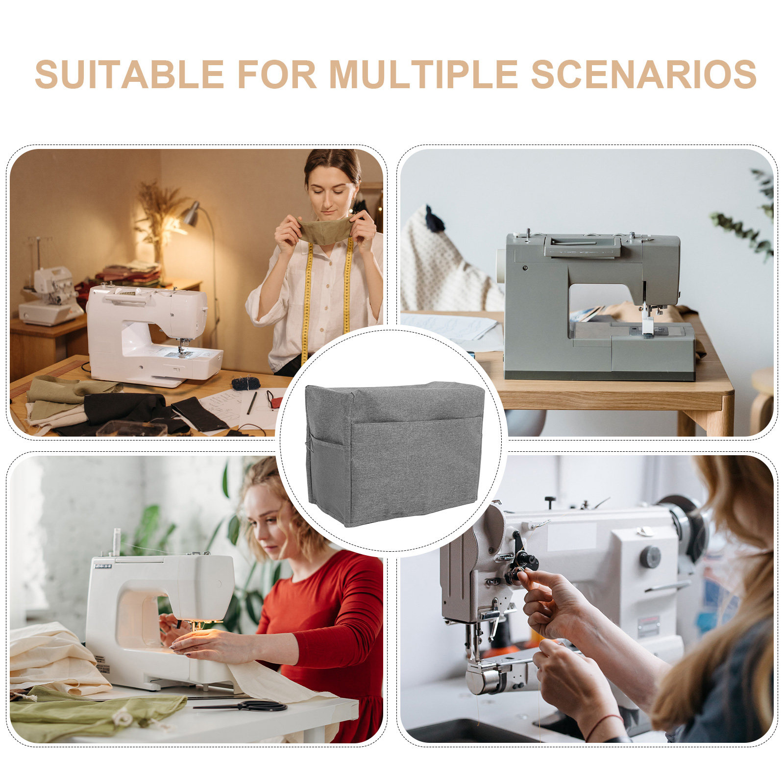 Universal Sewing Machine Cover - Sewing Machine Needle 리뷰 및 가격