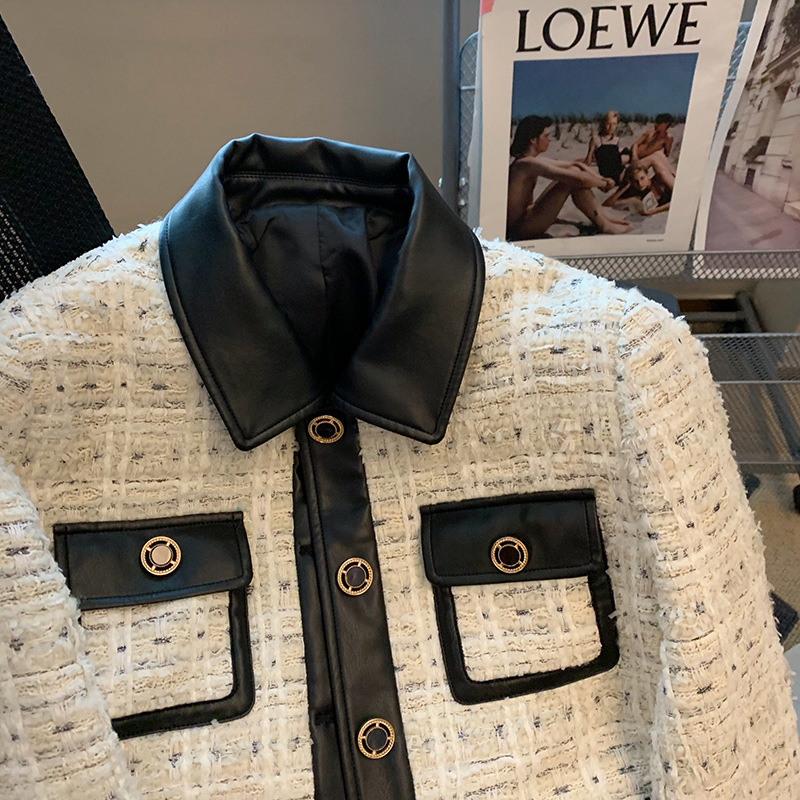 Contrast Stitching Tweed Fragr - Sewing Tweed 리뷰 및 가격
