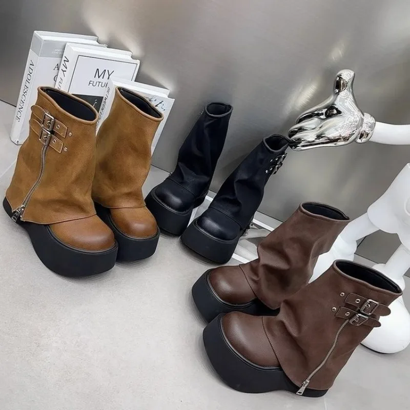 Hot Girl Style Black Brown Rou - Sewing Zipper 리뷰 및 가격