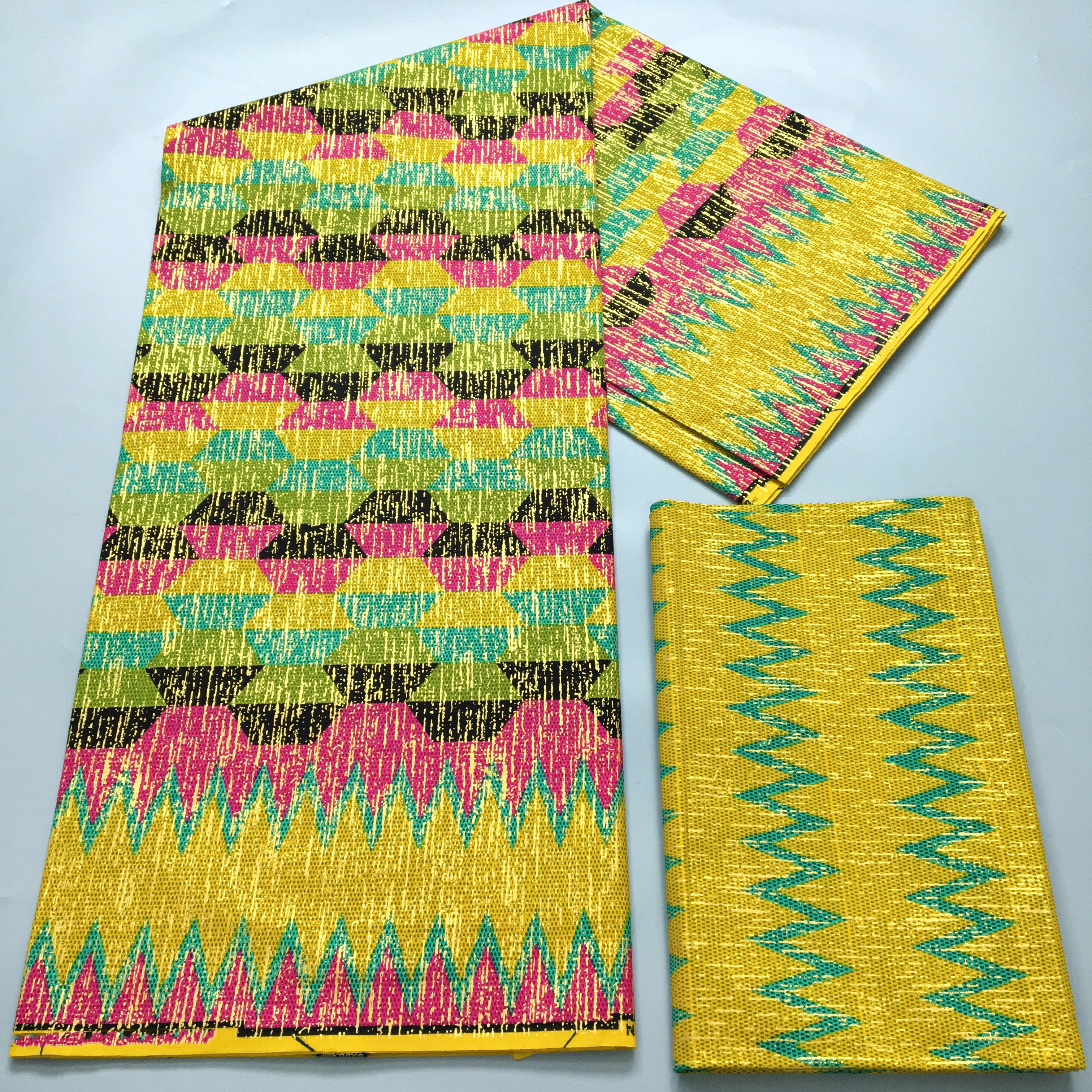 4+2 Yards African Ankara Golde - Sewing Batik 리뷰 및 가격