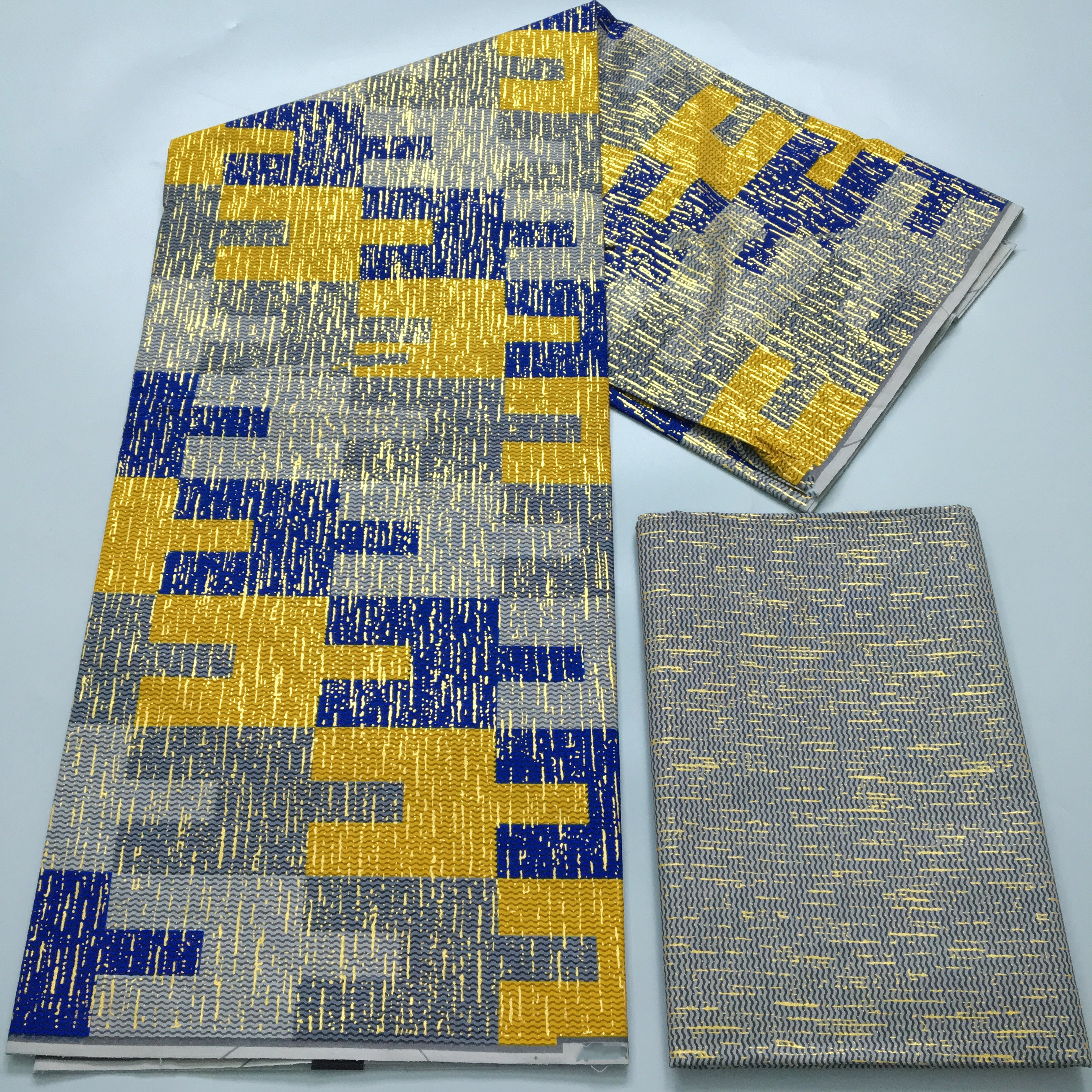 4+2 Yards African Ankara Golde - Sewing Batik 리뷰 및 가격