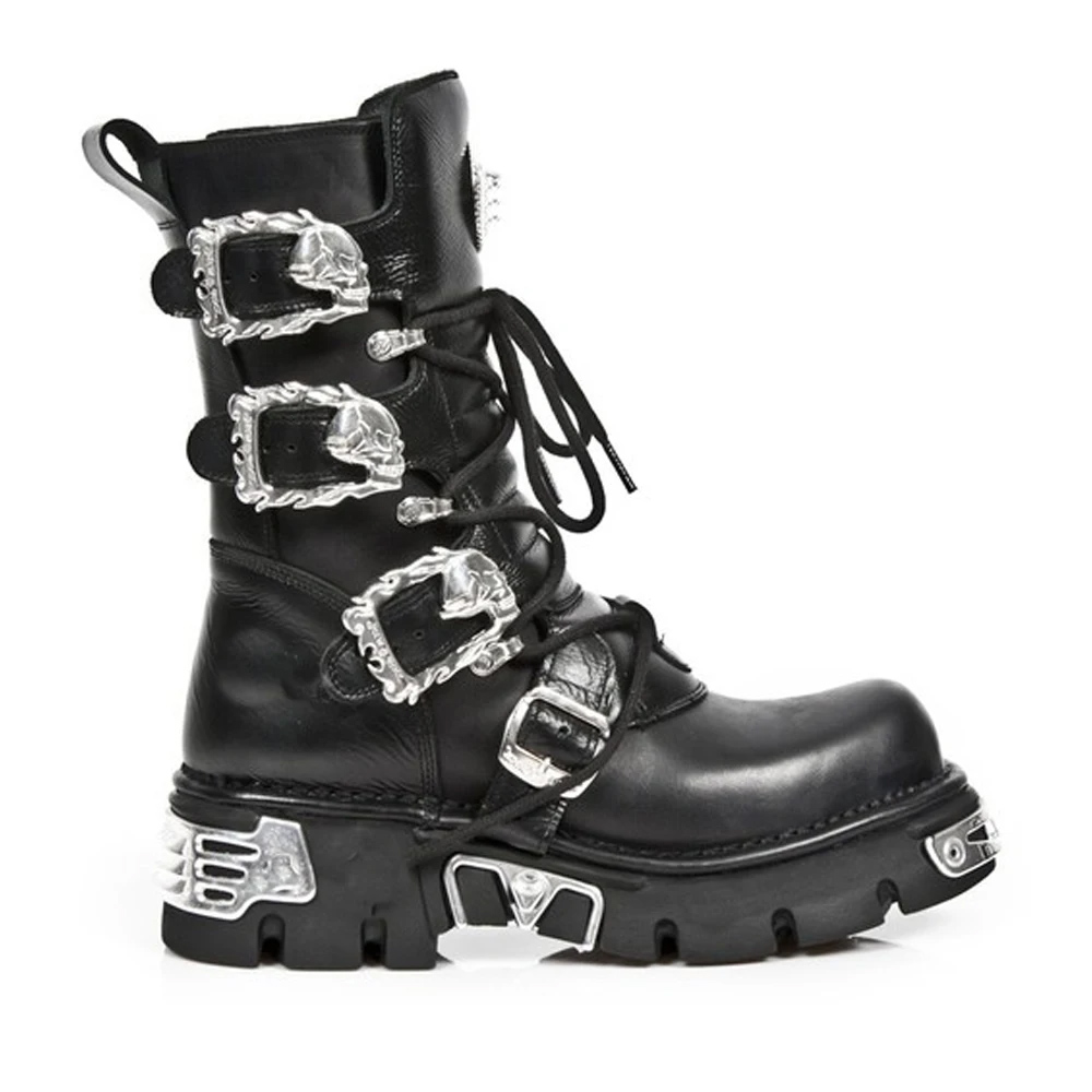 New Men's Punk Motorcycle Boot - Sewing Zipper 리뷰 및 가격