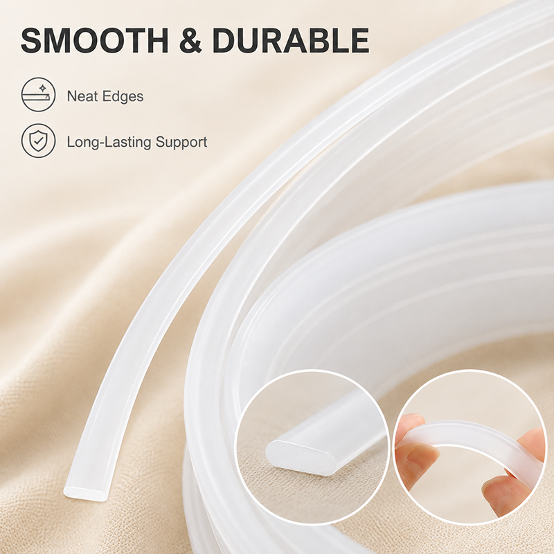 20Meters 4-12mm Clear PP Plast - Textile Sewing Support 리뷰 및 가격