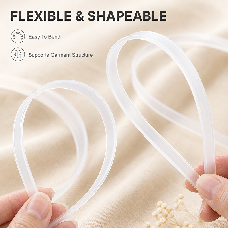 20Meters 4-12mm Clear PP Plast - Textile Sewing Support 리뷰 및 가격