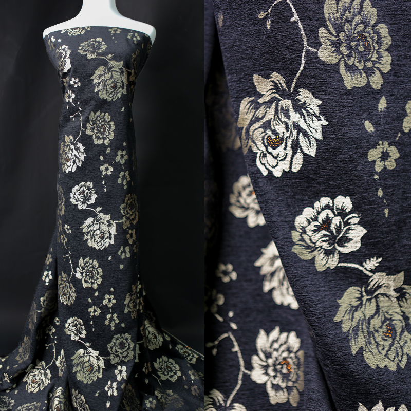 Black Gold Peony Jacquard Fabr - Fabric Weight Set 리뷰 및 가격