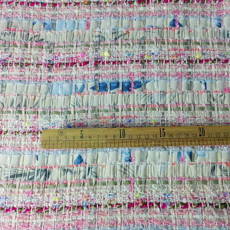 Pink and White Woven Ribbon Ya - Sewing Tweed 리뷰 및 가격