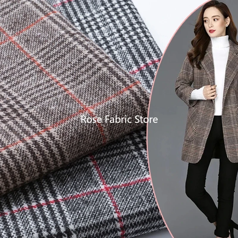 1 Meter Classic Woolen Houndst - Sewing Tweed 리뷰 및 가격