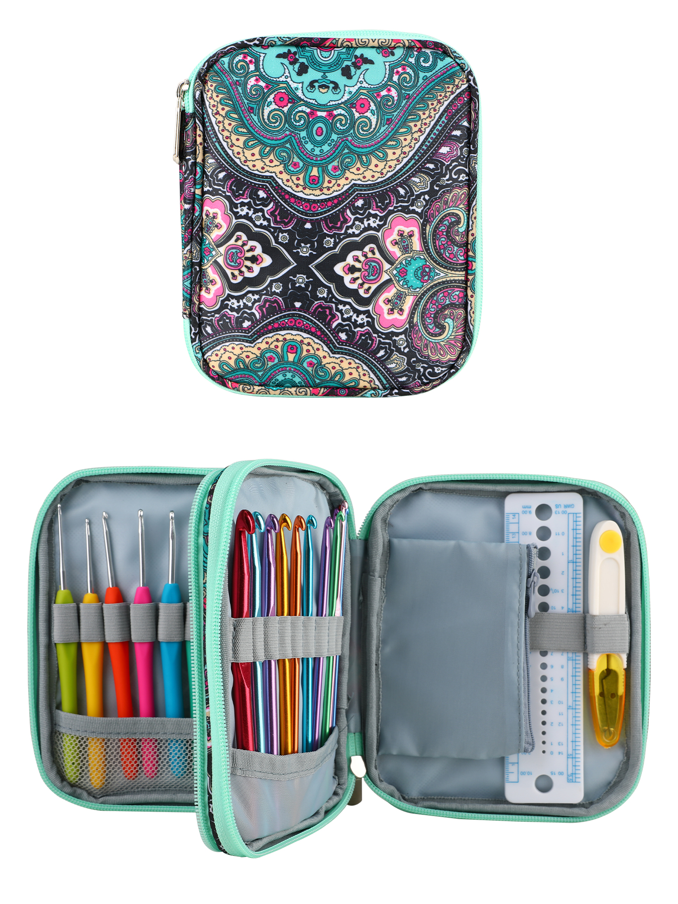 New Empty Knitting Kit Case Or - Sewing Tas 리뷰 및 가격