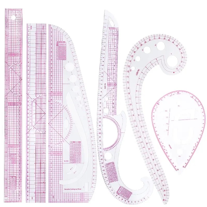 6PCS French Curve Ruler Soft P - Sewing Gauge Ruler 리뷰 및 가격