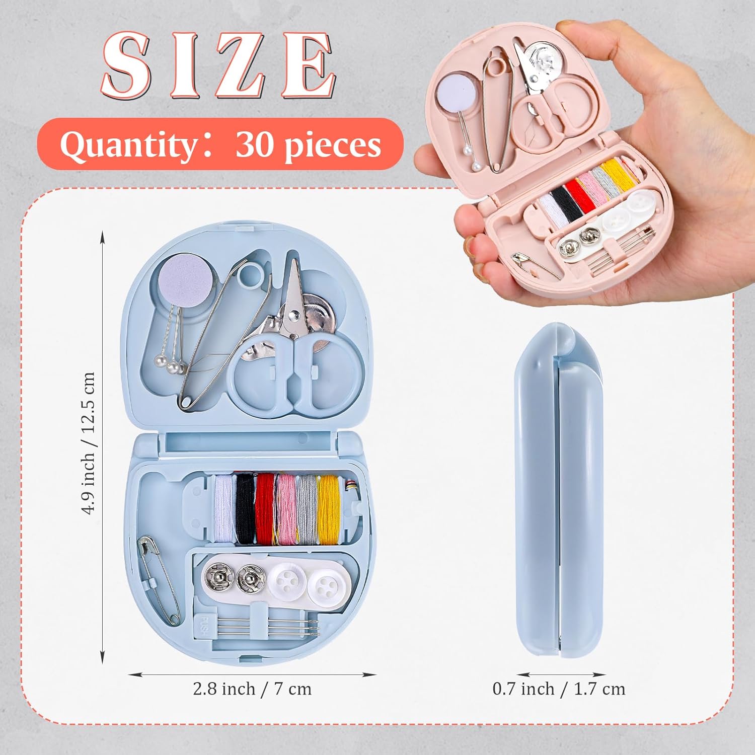 Mini Travel Sewing Kit 10-Pack - Sewing Thread Production 리뷰 및 가격