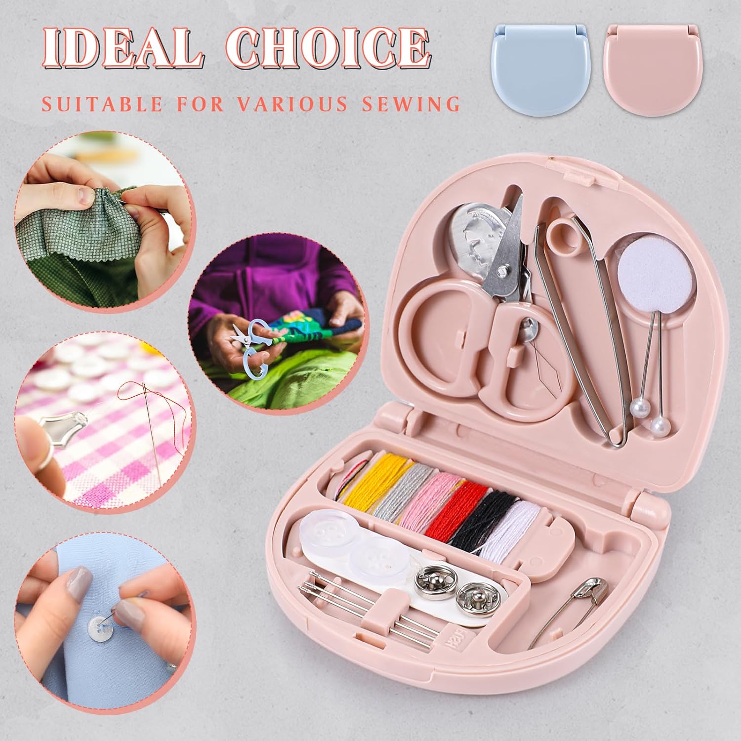 Mini Travel Sewing Kit 10-Pack - Sewing Thread Production 리뷰 및 가격