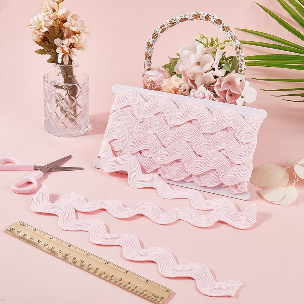 10 Yard 1.58 Inch Pink Rick Ra - Sewing Zigzag 리뷰 및 가격