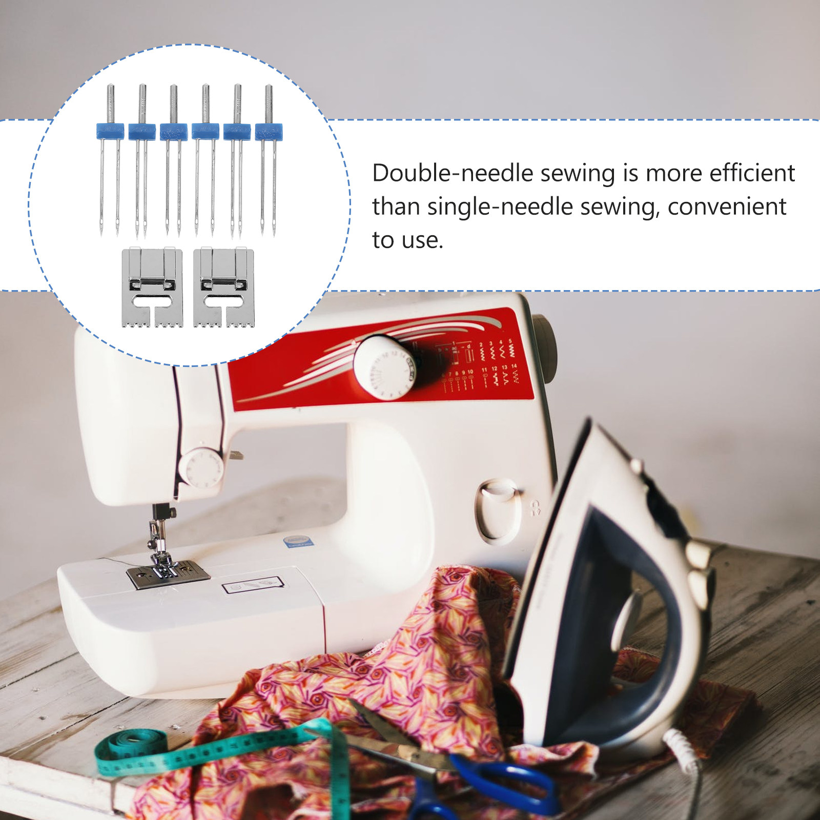 2Sets Professional Twin Needle - Sewing Machine Needle 리뷰 및 가격