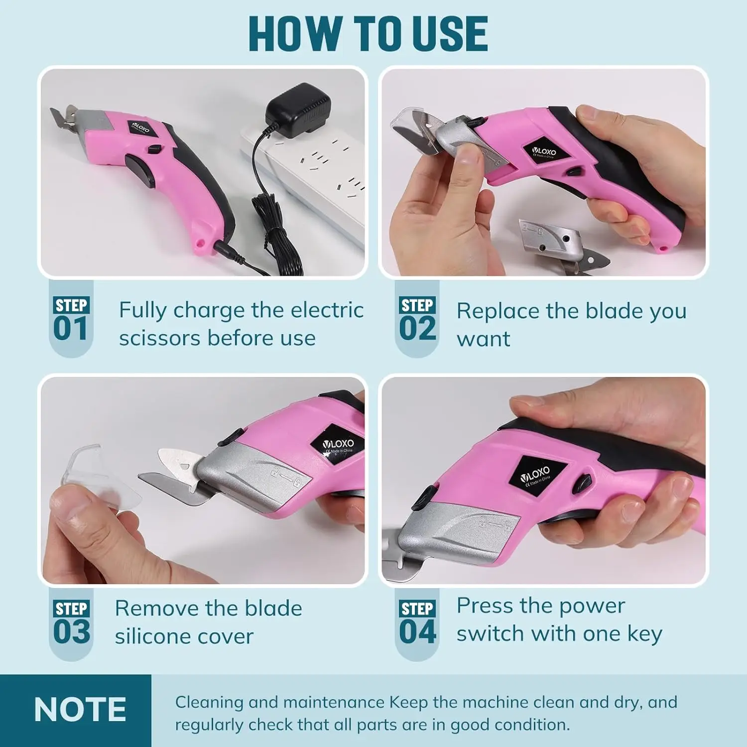 Cordless Electric Scissors Car - Pinking Shear Blade 리뷰 및 가격