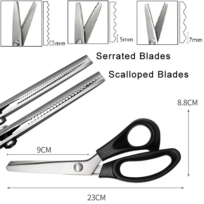 1Pc Pinking Shears Stainless S - Pinking Shear Blade 리뷰 및 가격