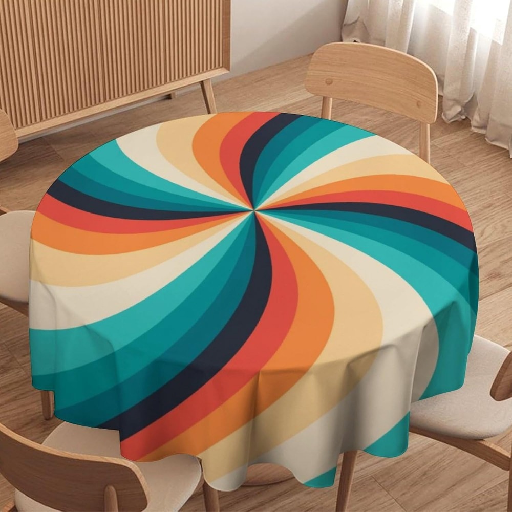 Vintage Groovy Swirl Round Tab - Century Textile & Sewing Supply Saskatoon Sk 리뷰 및 가격