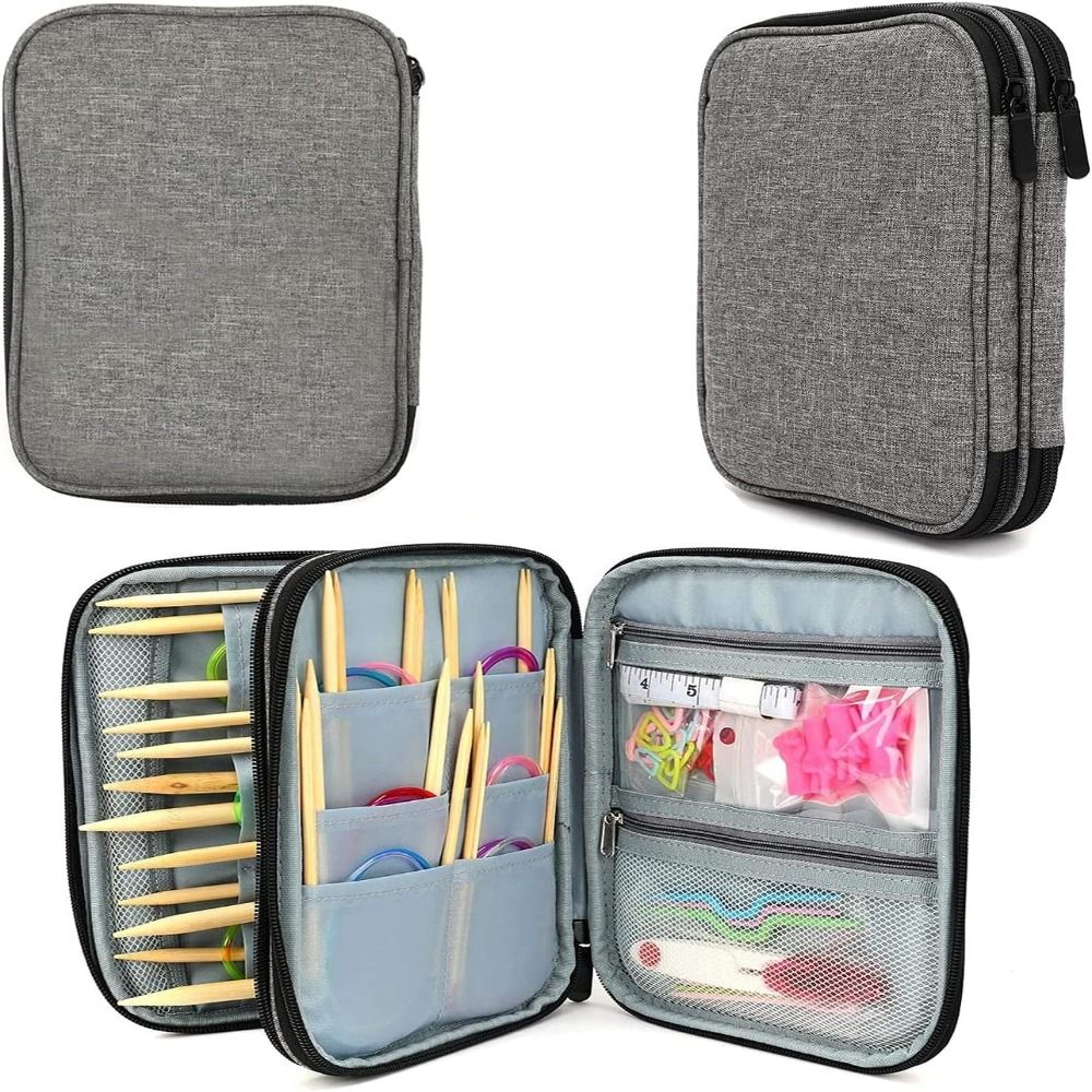 Knitting Needle Case, Portable - Sewing Tas 리뷰 및 가격
