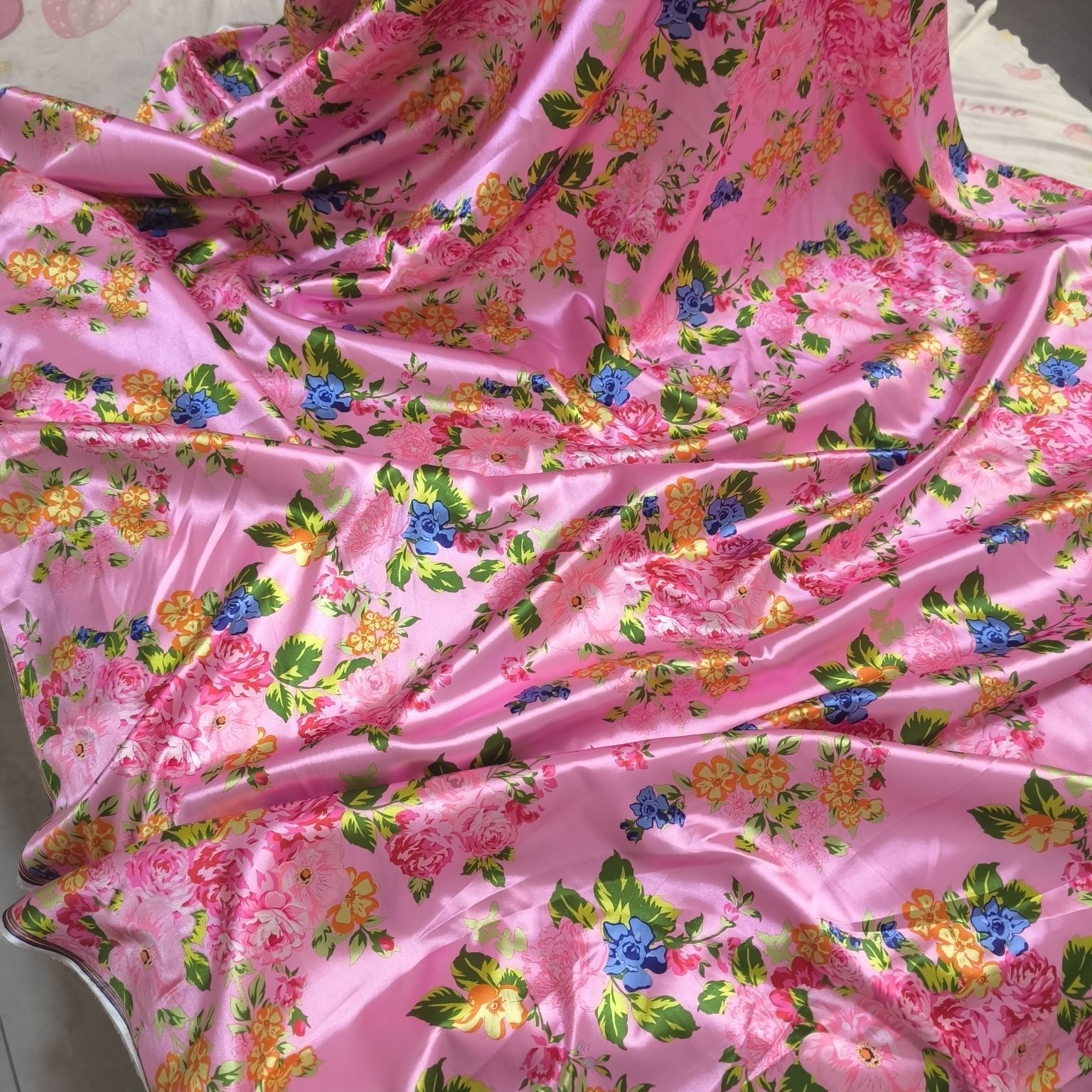 Satin Fabric Cloth without Ove - Sewing By 리뷰 및 가격