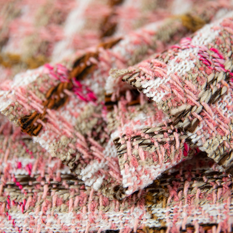 Plaid Tweed Fabric  By The Met - Sewing Tweed 리뷰 및 가격