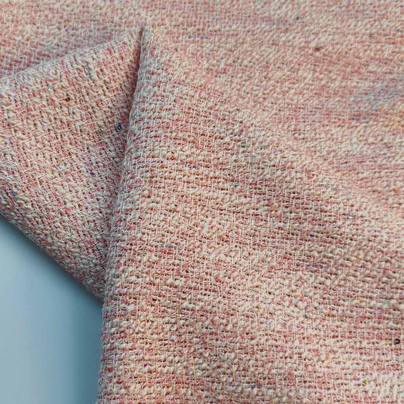 Light Pink Color With Sequin Y - Sewing Tweed 리뷰 및 가격