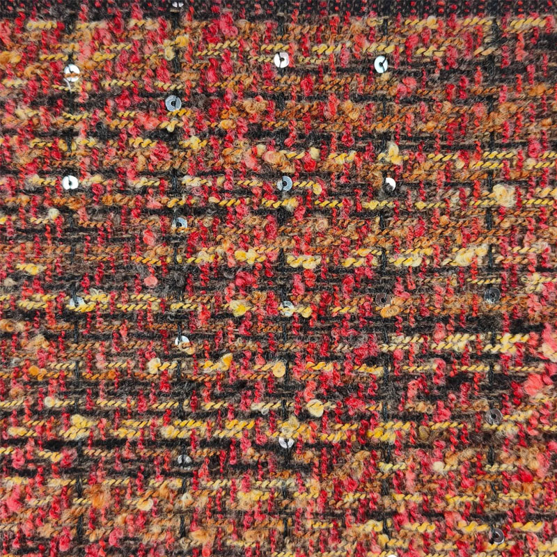Red and Black Lattice Yarn-Dye - Sewing Tweed 리뷰 및 가격